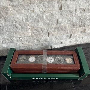Woodbury 6 piece watch case